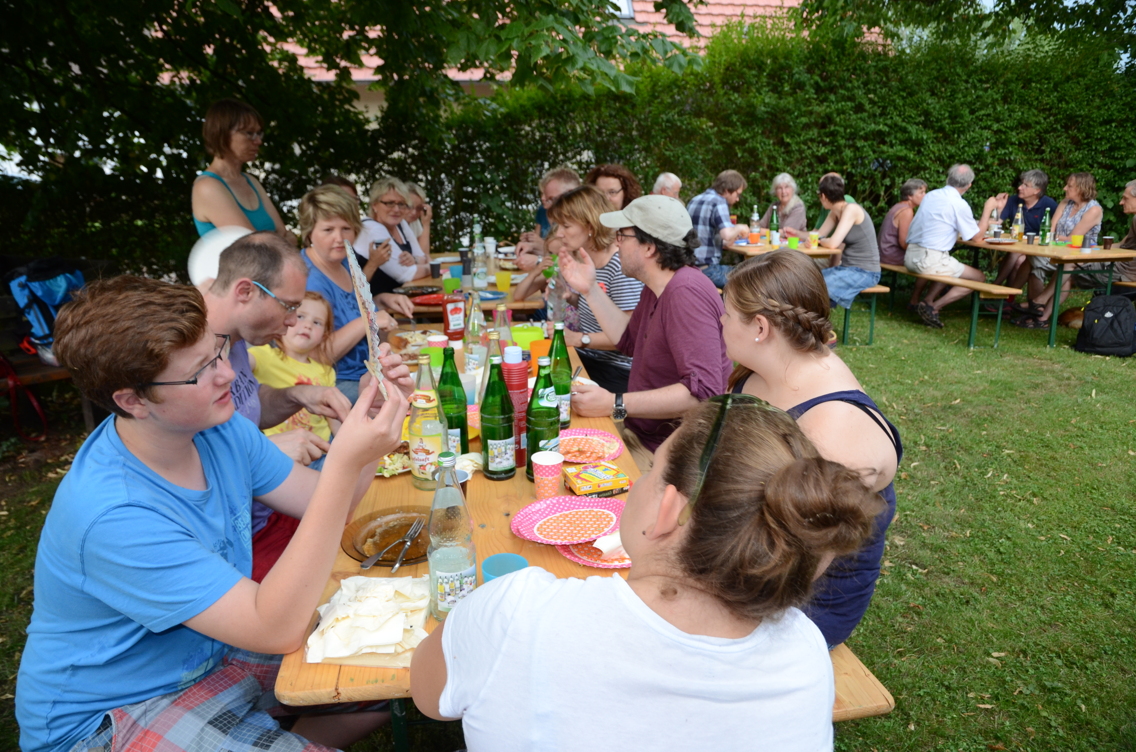 Anschließendes Grillen
