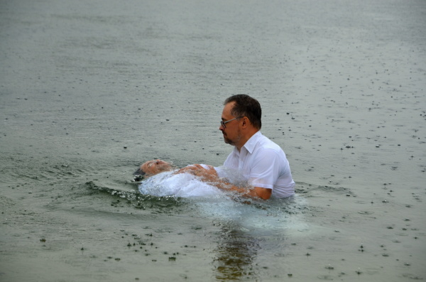 letztjährige Taufe am Godelheimer See